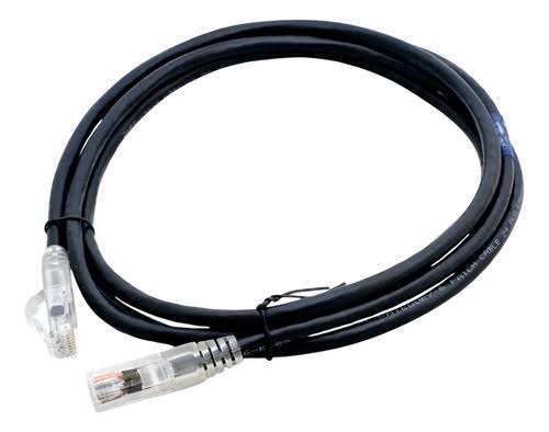 PATCH CORD CAT 0.60 MTS NEGRO