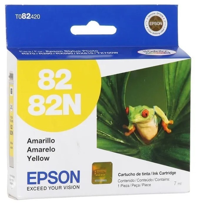 CART.EPSON T082420  YELLOW