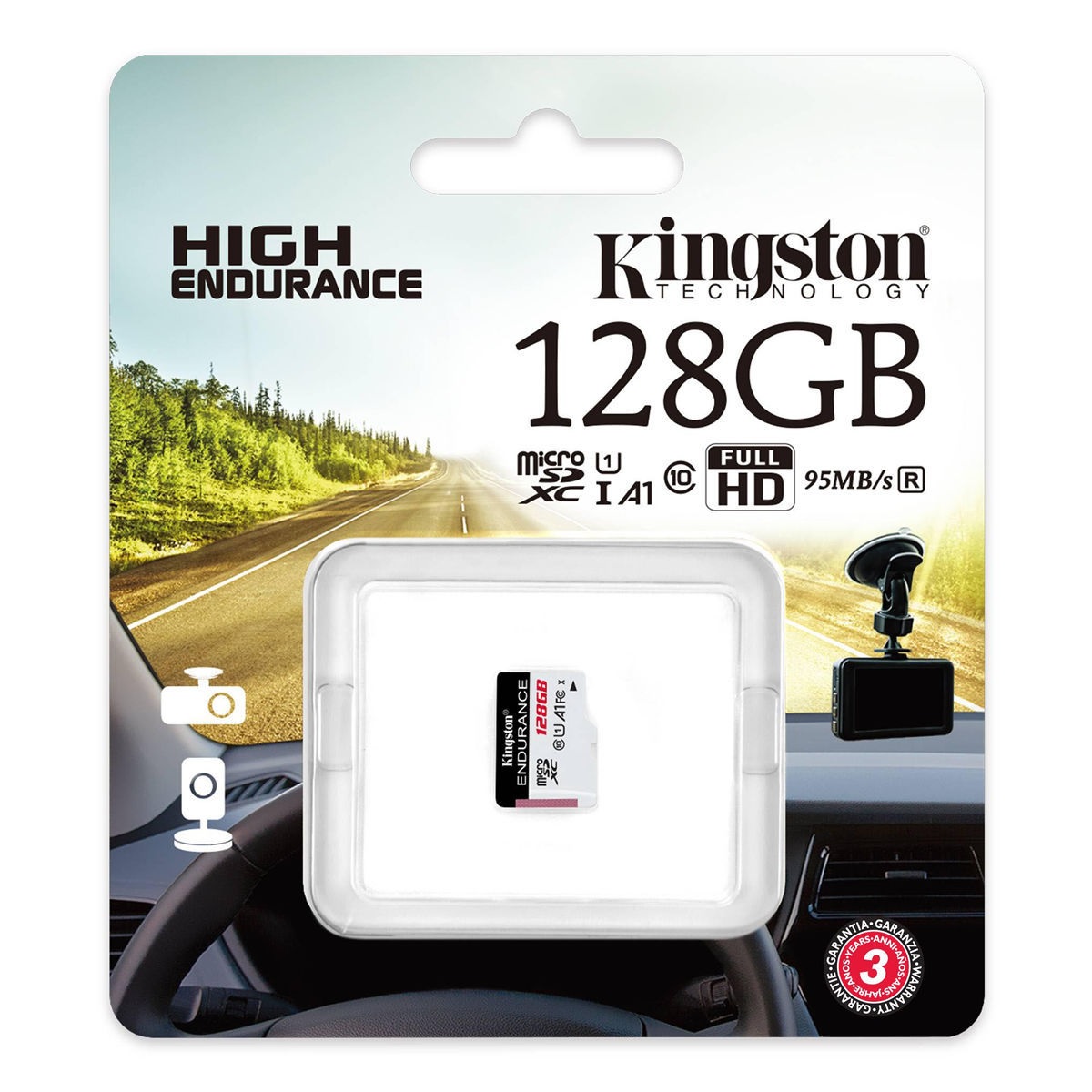 KINGSTON MICROSD 128GB HIGH ENDURANCE 