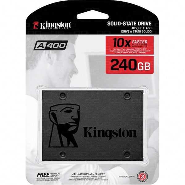 DISCO SSD KINGSTON A400 240GB