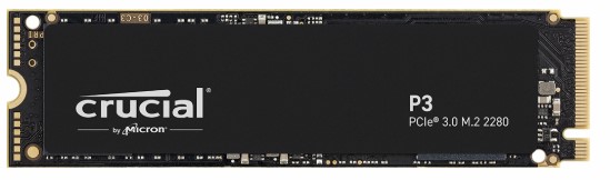 DISCO SSD CRUCIAL 500GB P3 M2