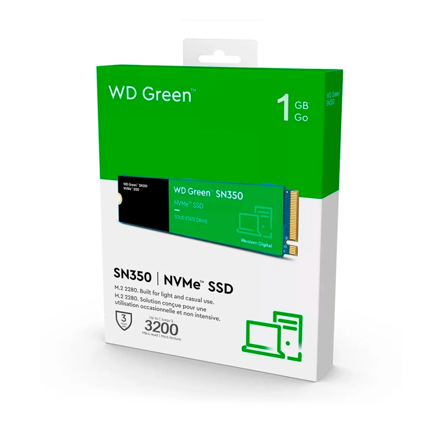 DISCO SSD WD 1TB GREEN NVME M2