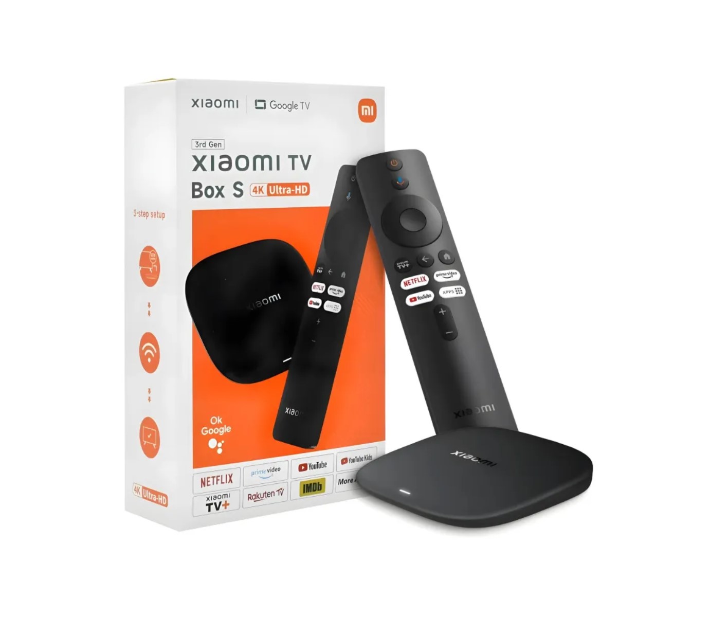 XIAOMI MI TV BOX S 3GEN 4K ULTRA HD 32GB 2GB RAM  