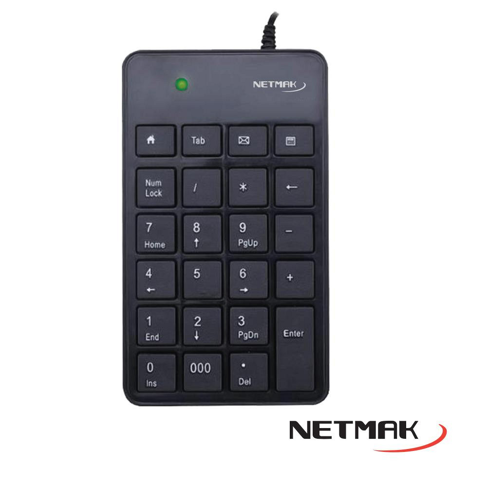 TECLADO NETMAK NUMERICO