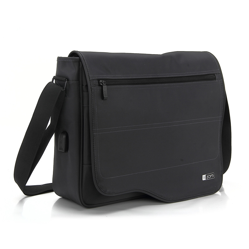 MALETIN ZOM 15.6" ZM-201BK USB