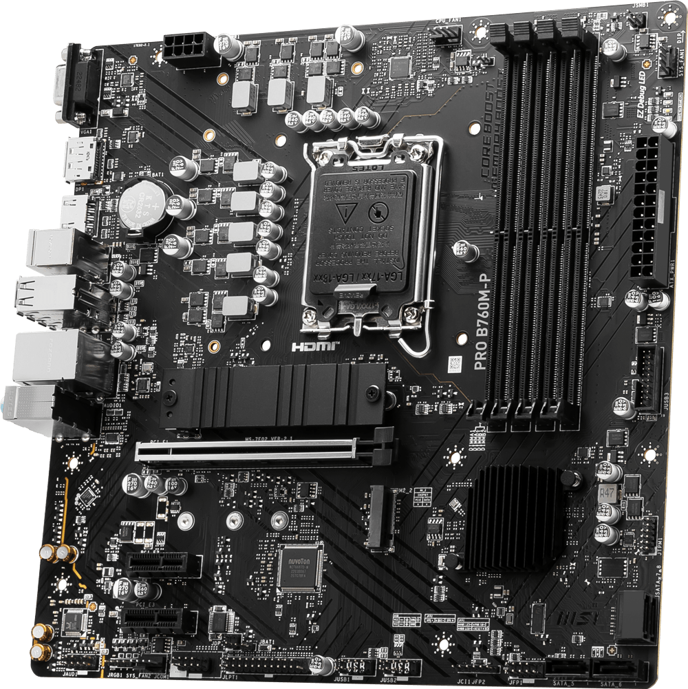 MOTHER MSI PRO B760M-P DDR5