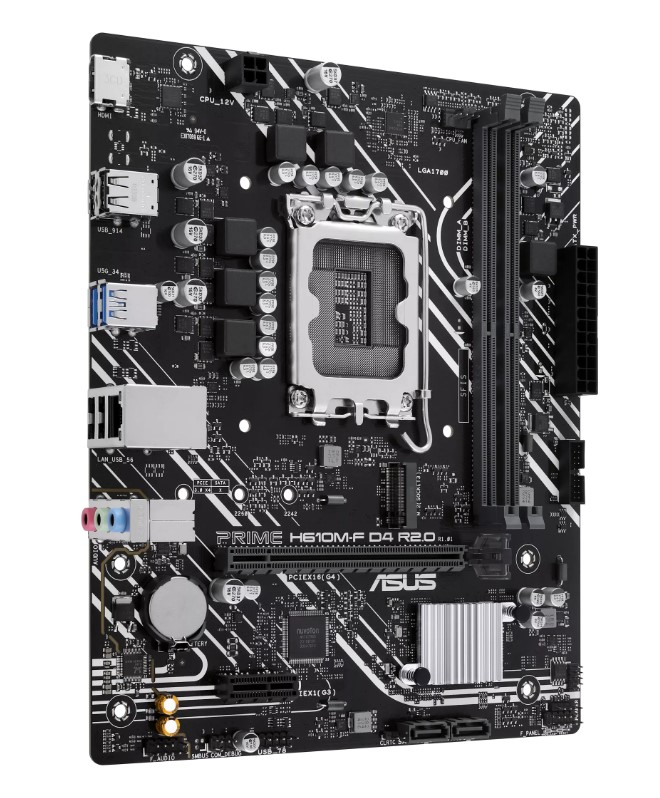 MOTHER ASUS PRIME H610M-F D4 R2.0 VGA