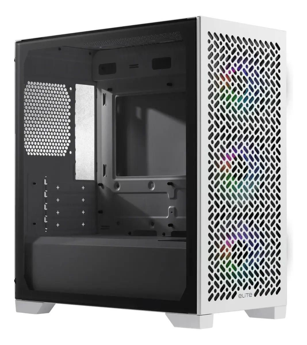 GABINETE C. MASTER ELITE 302 ARGB 3 X FAN WHITE