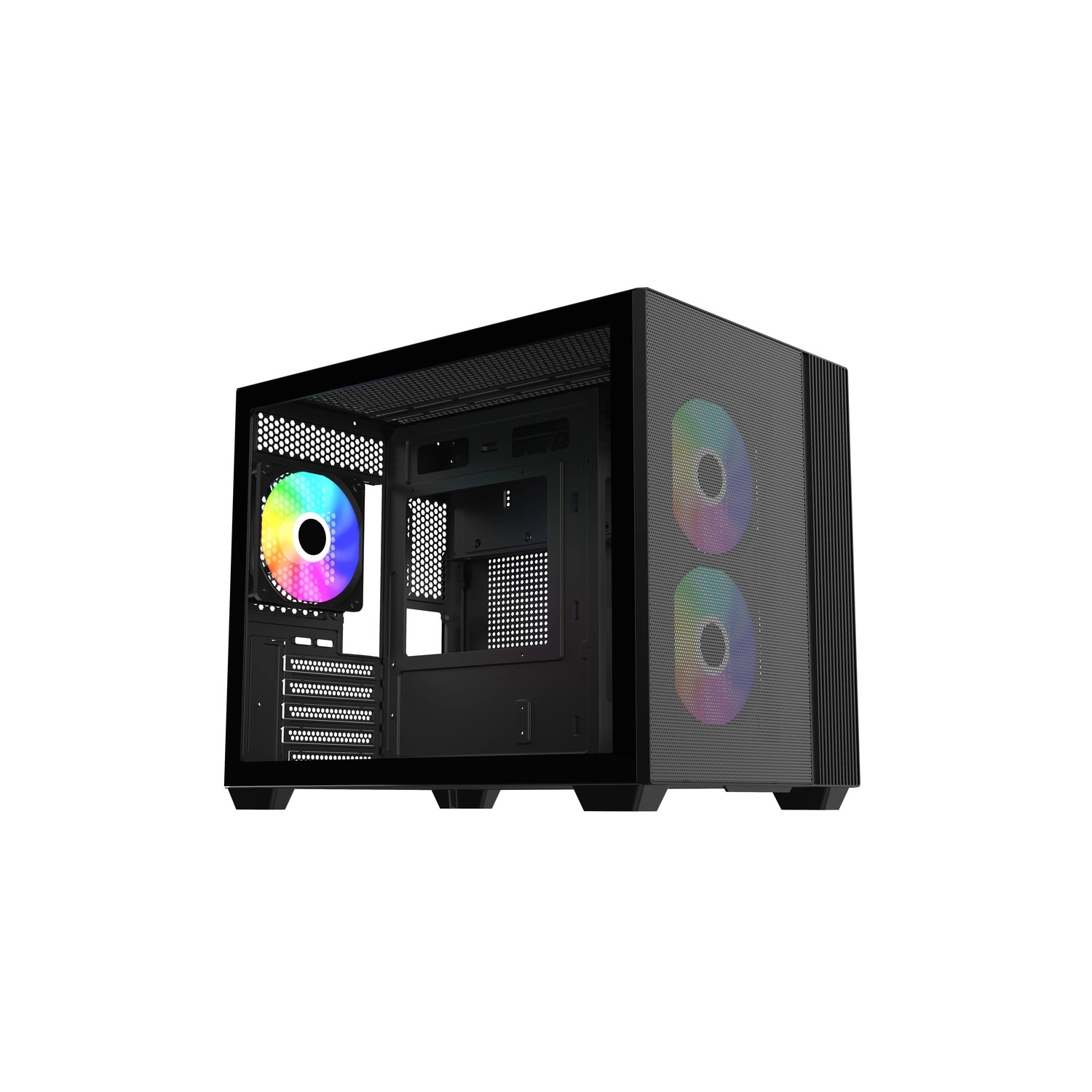 GABINETE COOLER MASTER ELITE 461 MINI TOWER 3 FAN