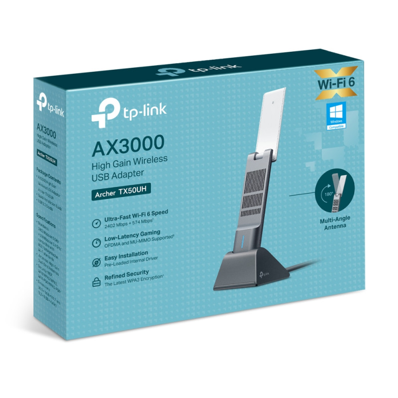TP-LINK P.DE RED USB ARCHER TX50UH DUAL BAND