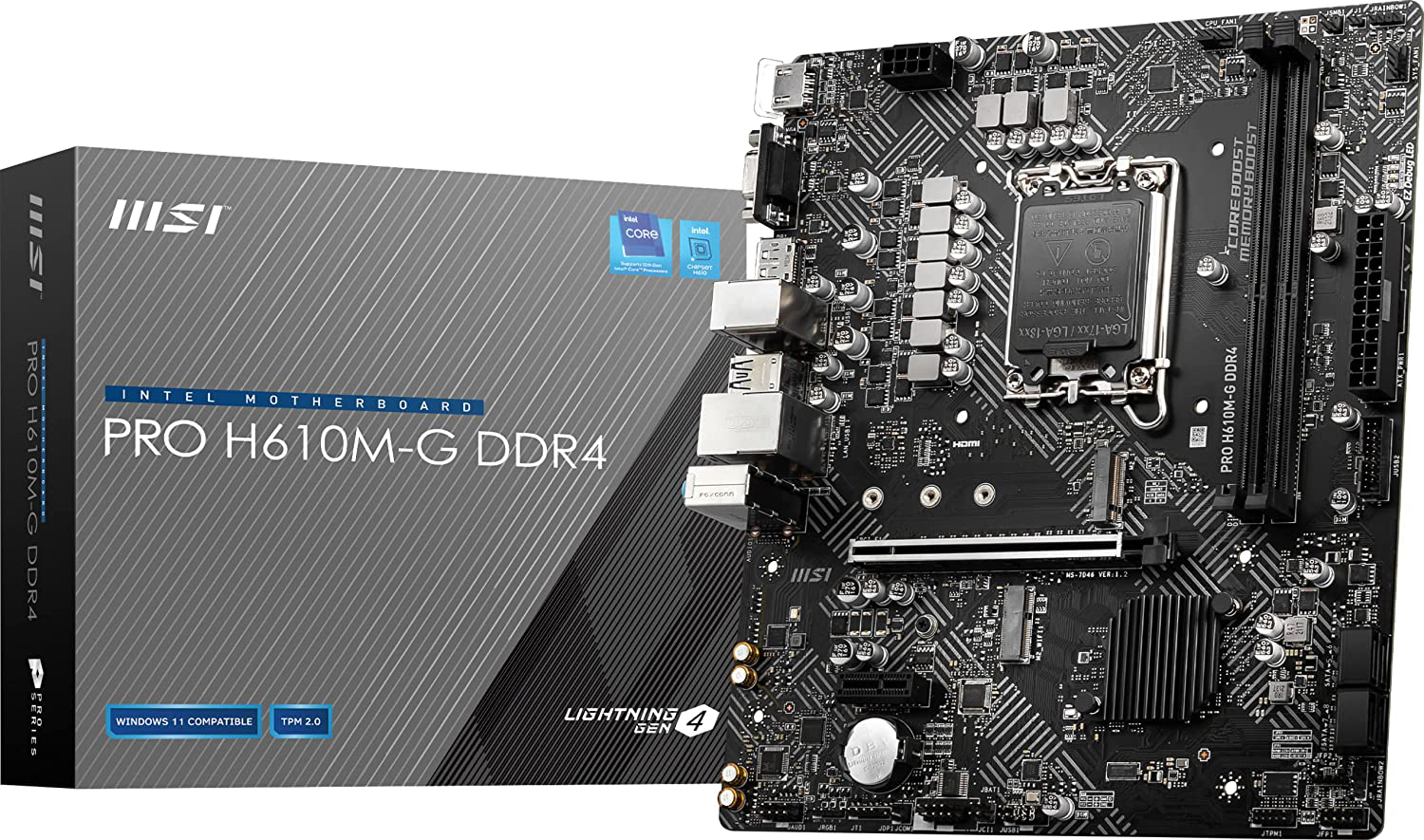 MOTHER MSI PRO H610M-S DDR4
