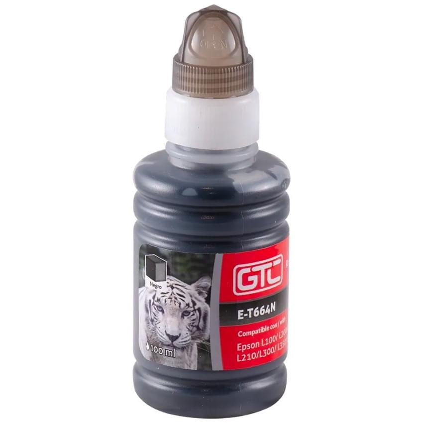 CART.GTC P/EPSON T664 NEGRO