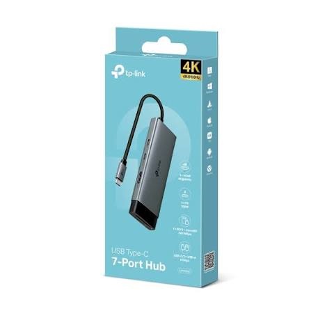 USB HUB TP-LINK TIPO C 7 EN 1 HDMI/SD/USB/USB-C/