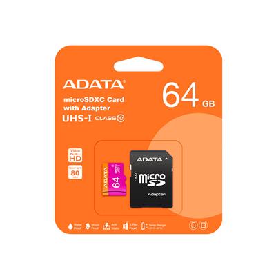 ADATA PREMIER MICROSD 64GB CLASE10