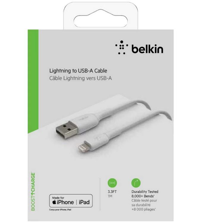 CABLE USB BELKIN A LIGTHNING