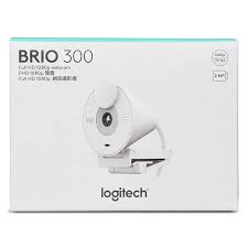 WEBCAM LOGITECH BRIO 300 FHD WHITE