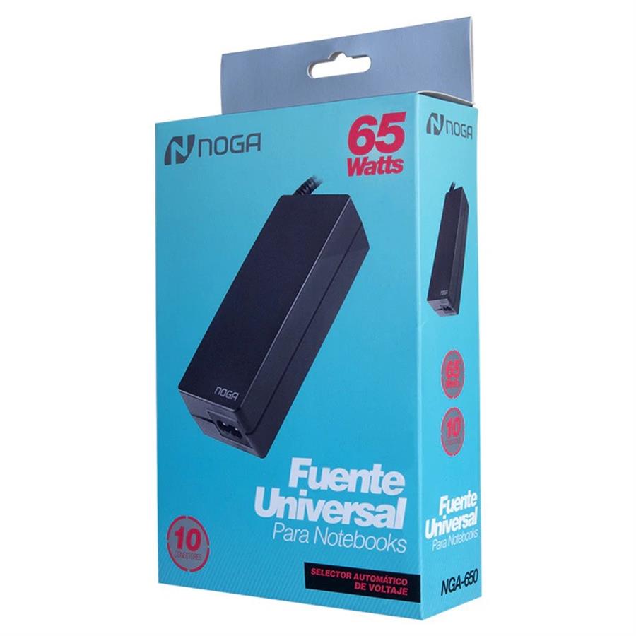 CARGADOR NOGA NGA-650 65W 10 FICHAS