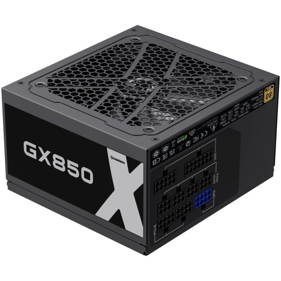 FUENTE GAMEMAX 850W 80 + PLUS GOLD