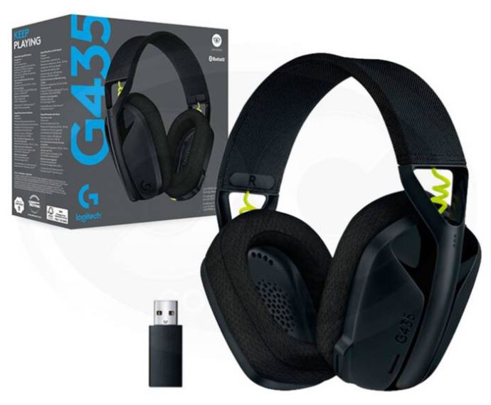 AURIC C/MIC LOGITECH G435 AZUL