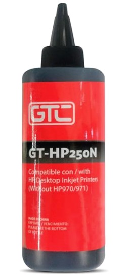 CART.GTC HP 250ML NEGRO