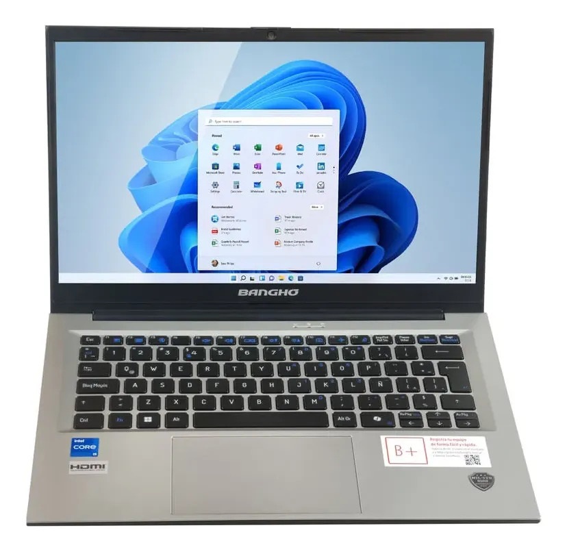 BANGHO MAX M5 CI3 F 1215U 8GB/240GB/15.6"FHD/S.SO