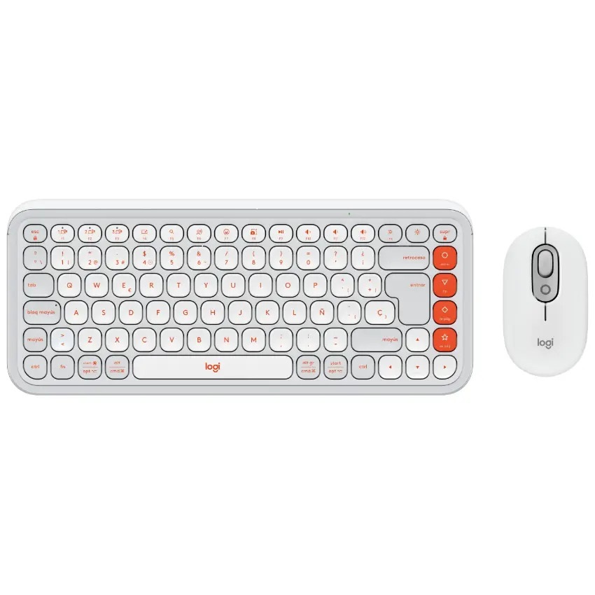 KIT LOGITECH POP ICON WHITE
