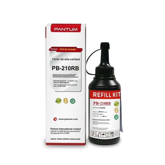 TONER KIT RECARGA PANTUM PB210