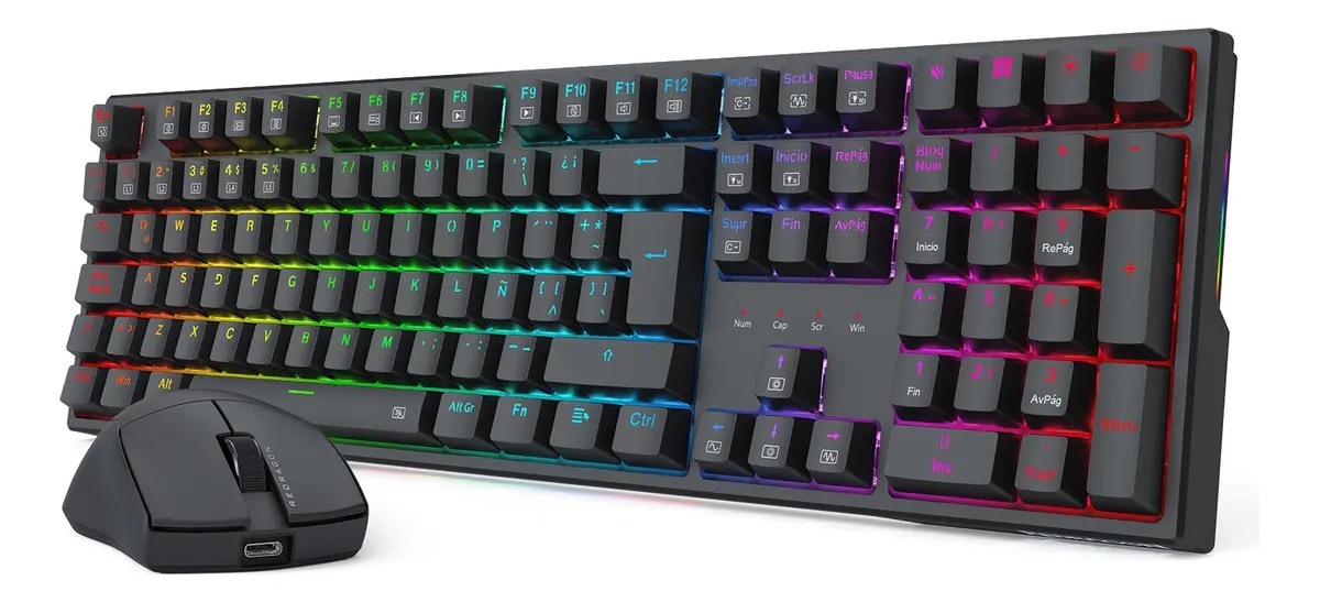KIT REDRAGON GAMER S146-SP USB RGB CHROMA