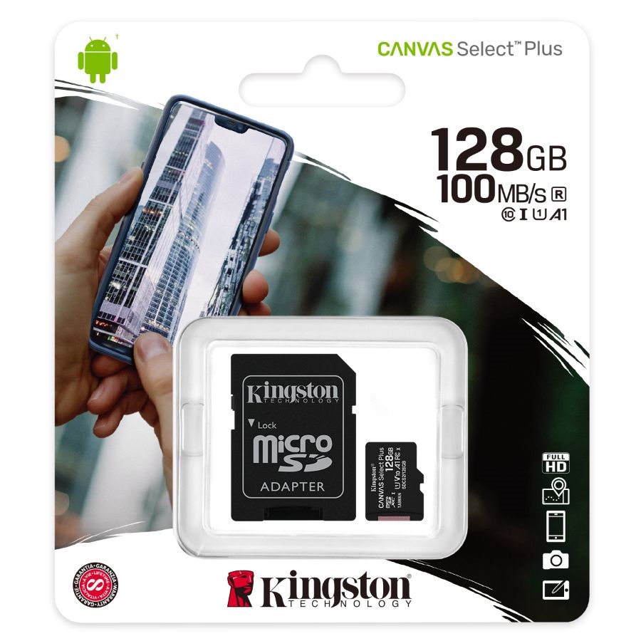 KINGSTON MICROSD 128GB SELECT