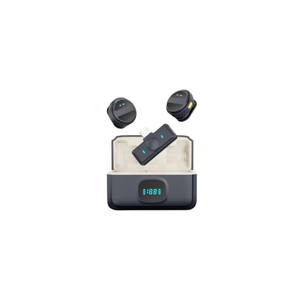 MICROFONO RAPTOR VOX INALAMBRICO STREAMING x 2