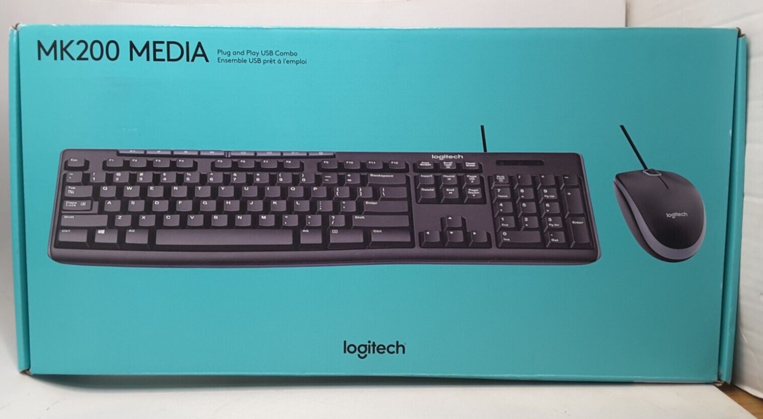 KIT LOGITECH MK200 TEC+MOUSE