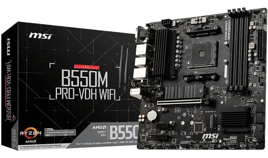 MOTHER MSI B550M PRO-VDH DDR4 WIFI