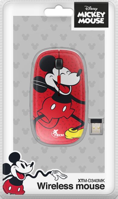 MOUSE XTECH MICKEY INALAMBRICO