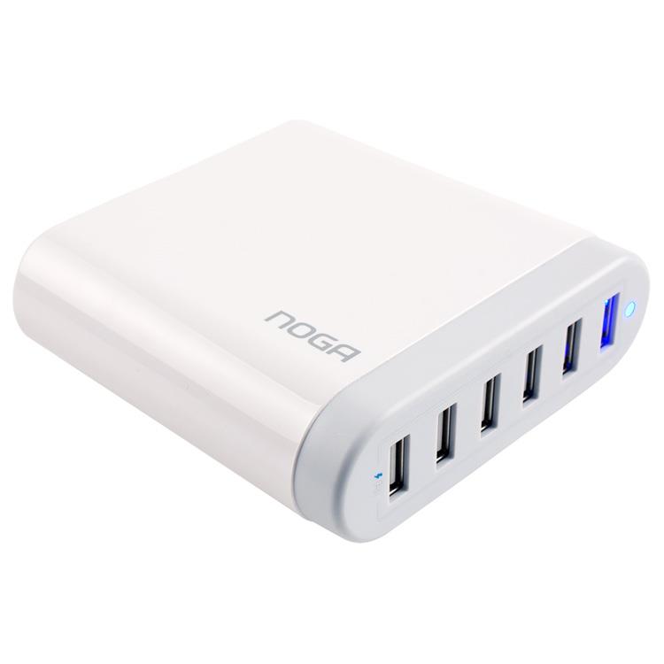 CARGADOR NOGA CELULAR 6 USB