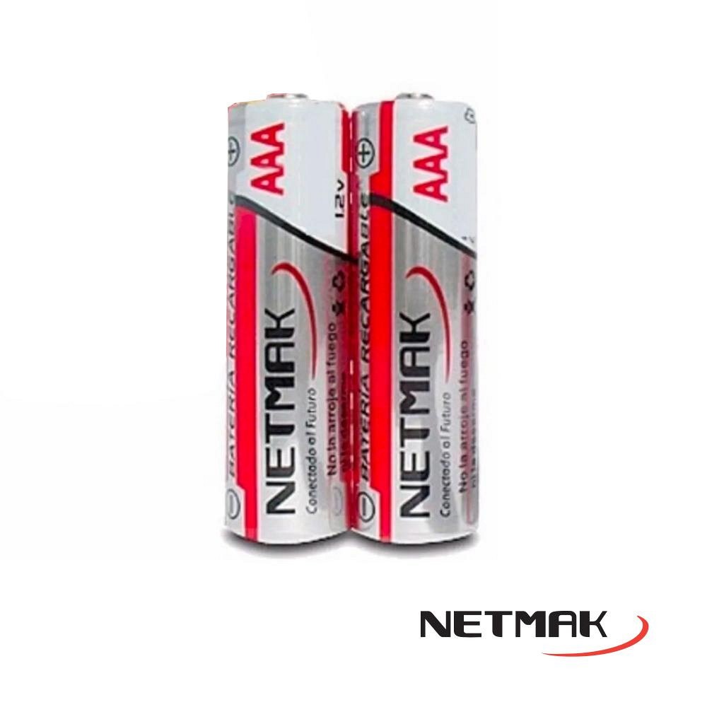 PILA NETMAK RECARGABLE AAA 