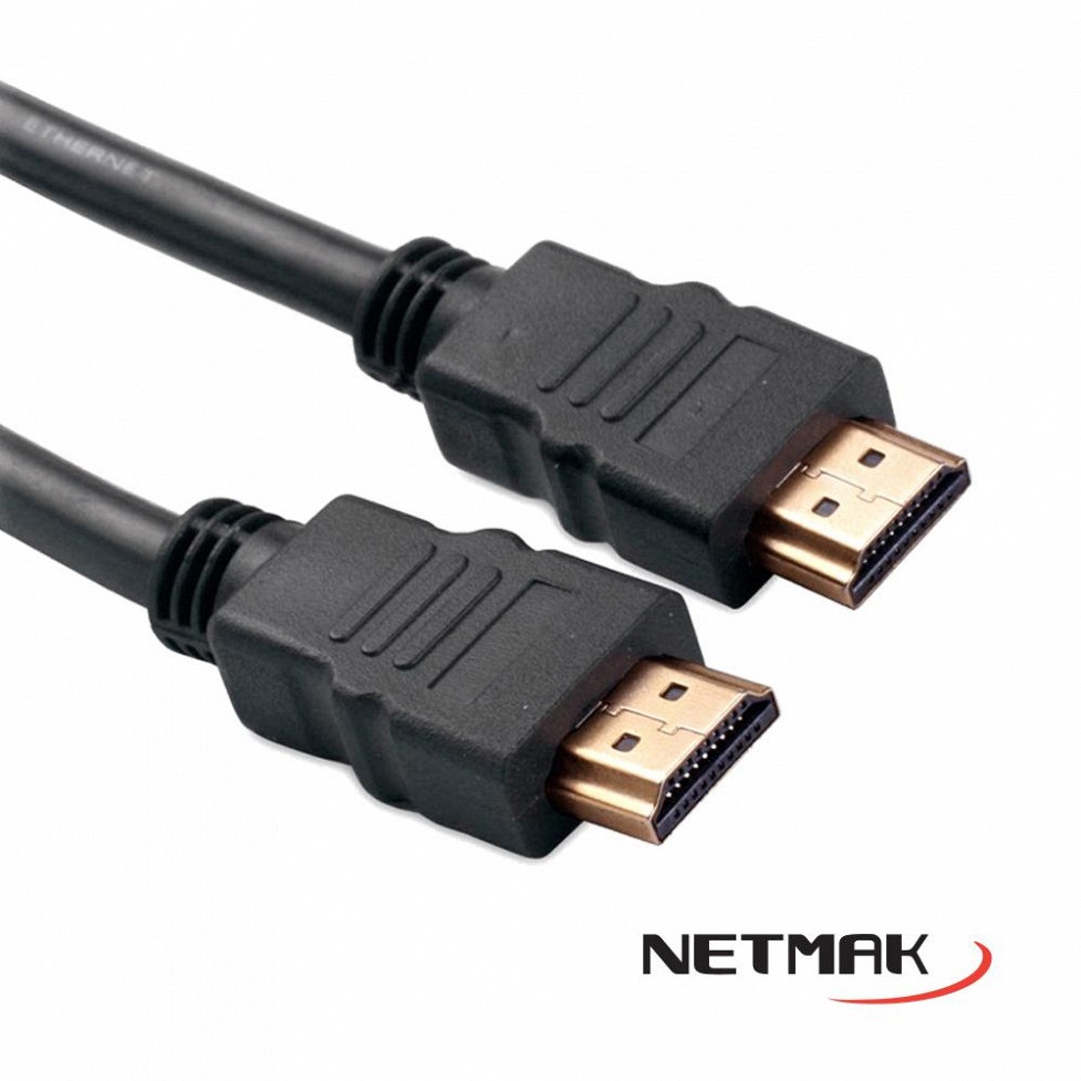 CABLE NETMAK HDMI 1.4 M/M 1.5M