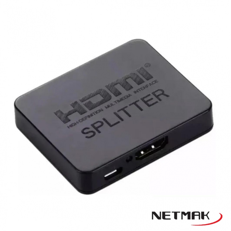 ADAPTADOR NETMAK SWITCH 1X2
