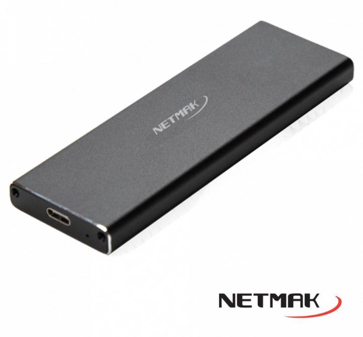 BOX USB NETMAK P/SSD M2 SATA