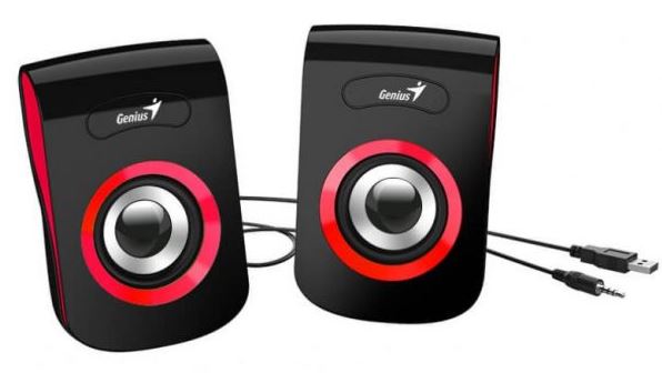 PARLANTES GENIUS SP-Q180 RED