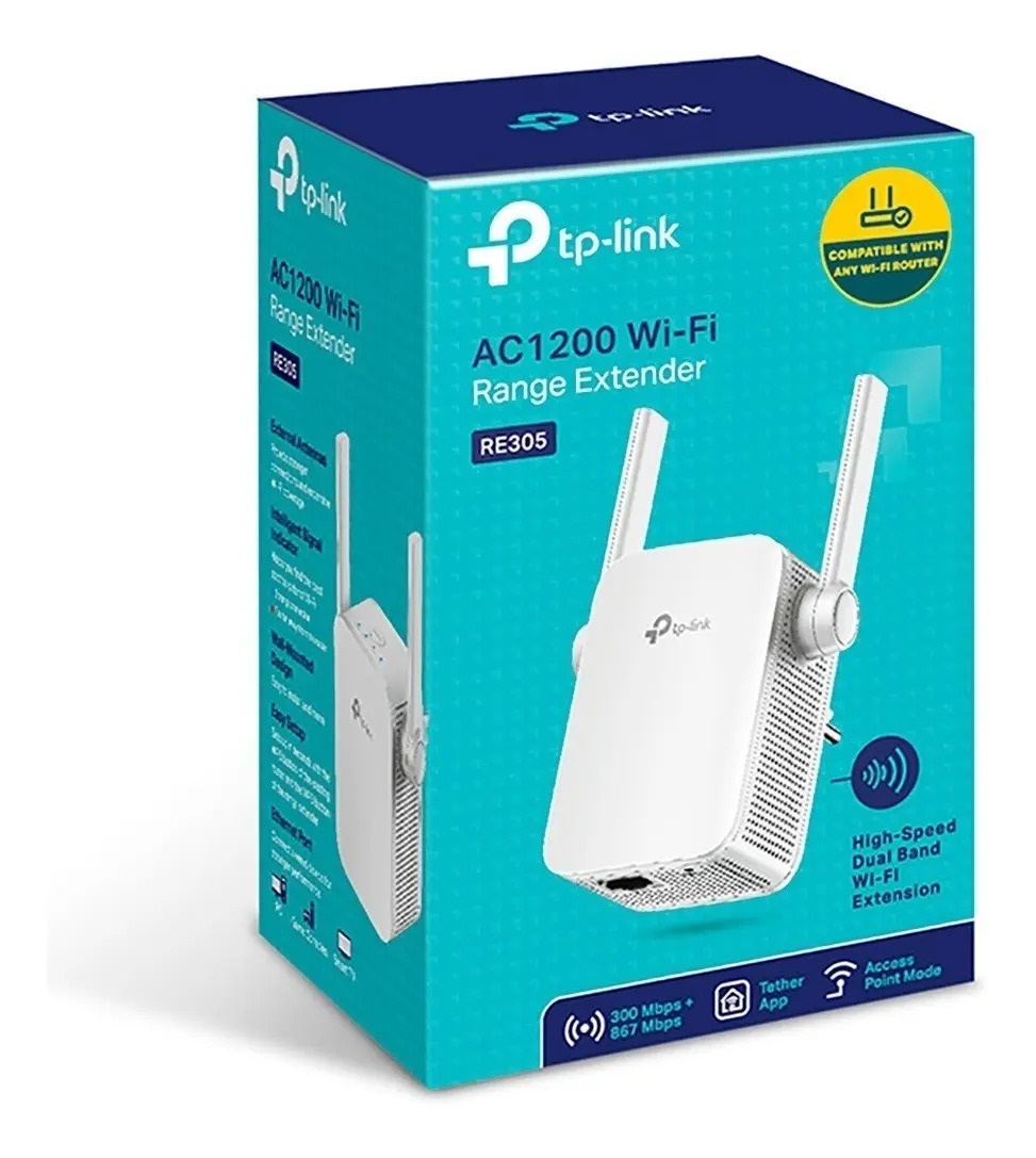 TP-LINK EXT.DE RANGO Wi-Fi 5 AC1200 RE305 EXTENSOR