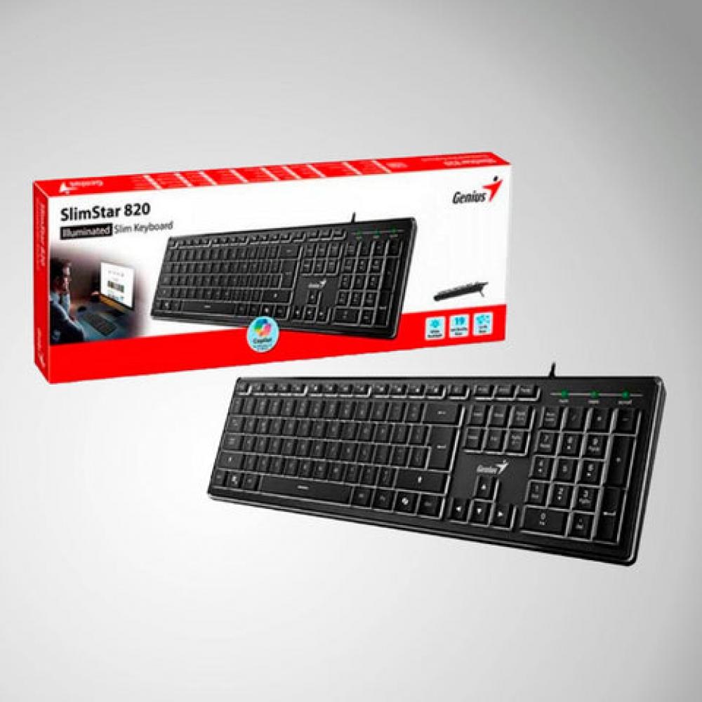 TECLADO GENIUS SLIMSTAR 820 