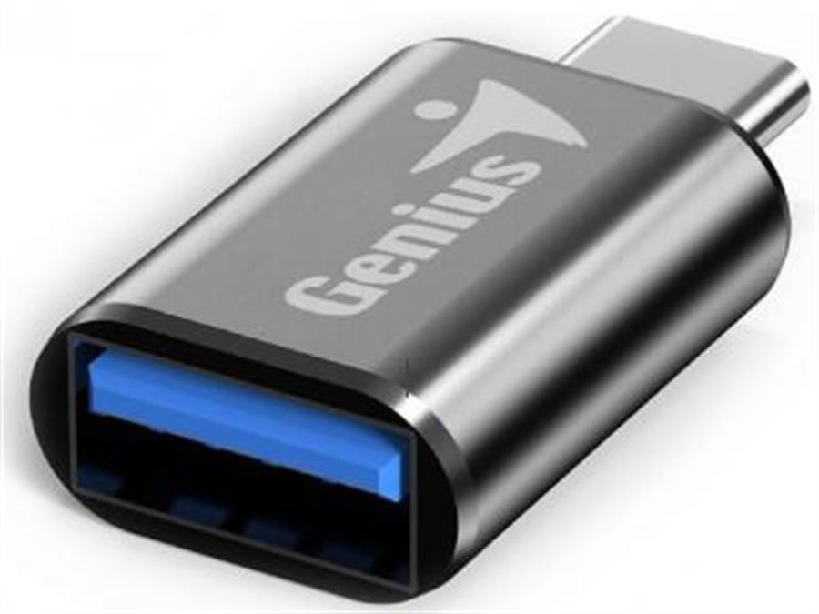 ADAPTADOR GENIUS ACC-C2A USB C MACHO A USB A 3.0