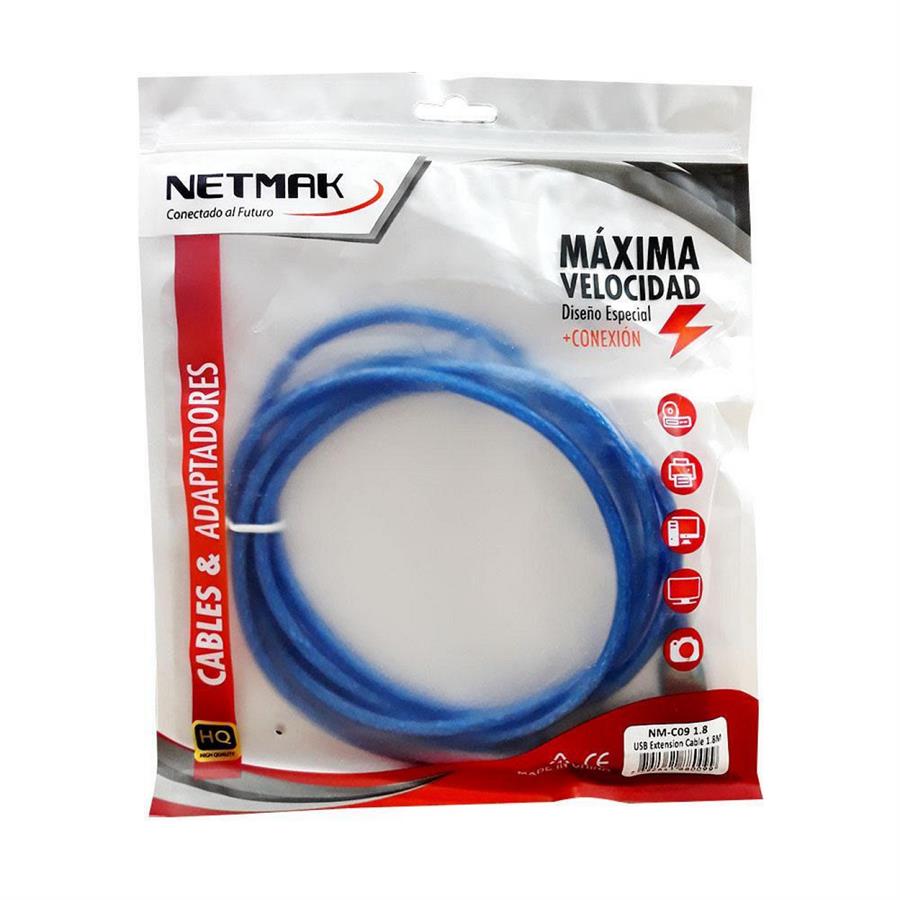 CABLE EXT USB M/H 3MTS 2.0