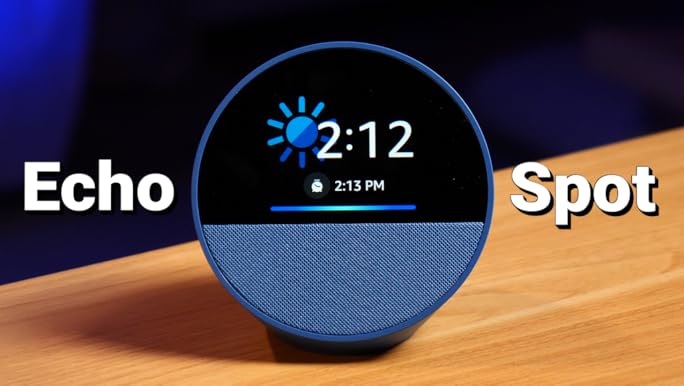 AMAZON ECHO SPOT OCEAN BLUE 