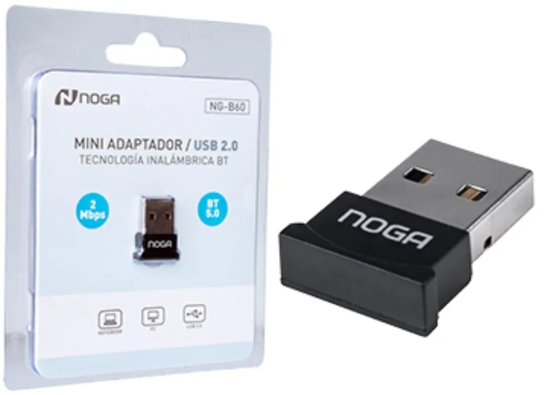 ADAP. NOGA MINI USB-BLUETOOTH 5.0 RECEPTOR 