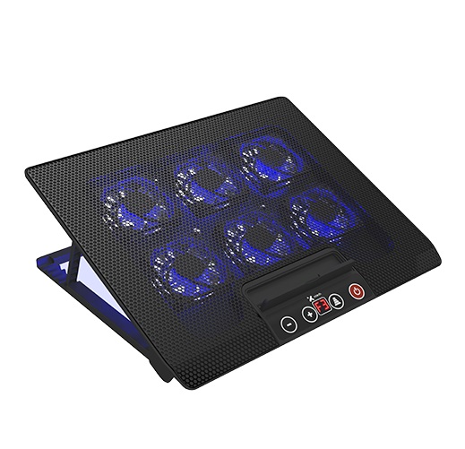 BASE COOLER XTECH 17" 6 COOLERS 6 POSICIONES