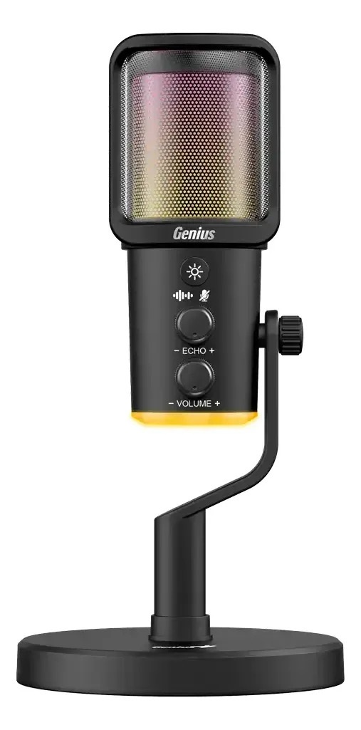 MICROFONO GENIUS USB MIC-S400U STREAMING RGB