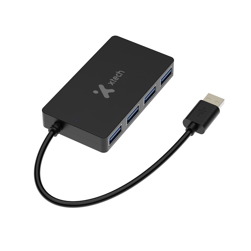 USB HUB XTECH 4 PUERTOS 3.0 TIPO A