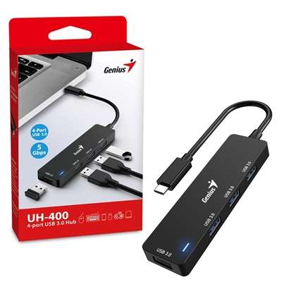 USB HUB GENIUS USB C A USB A 
