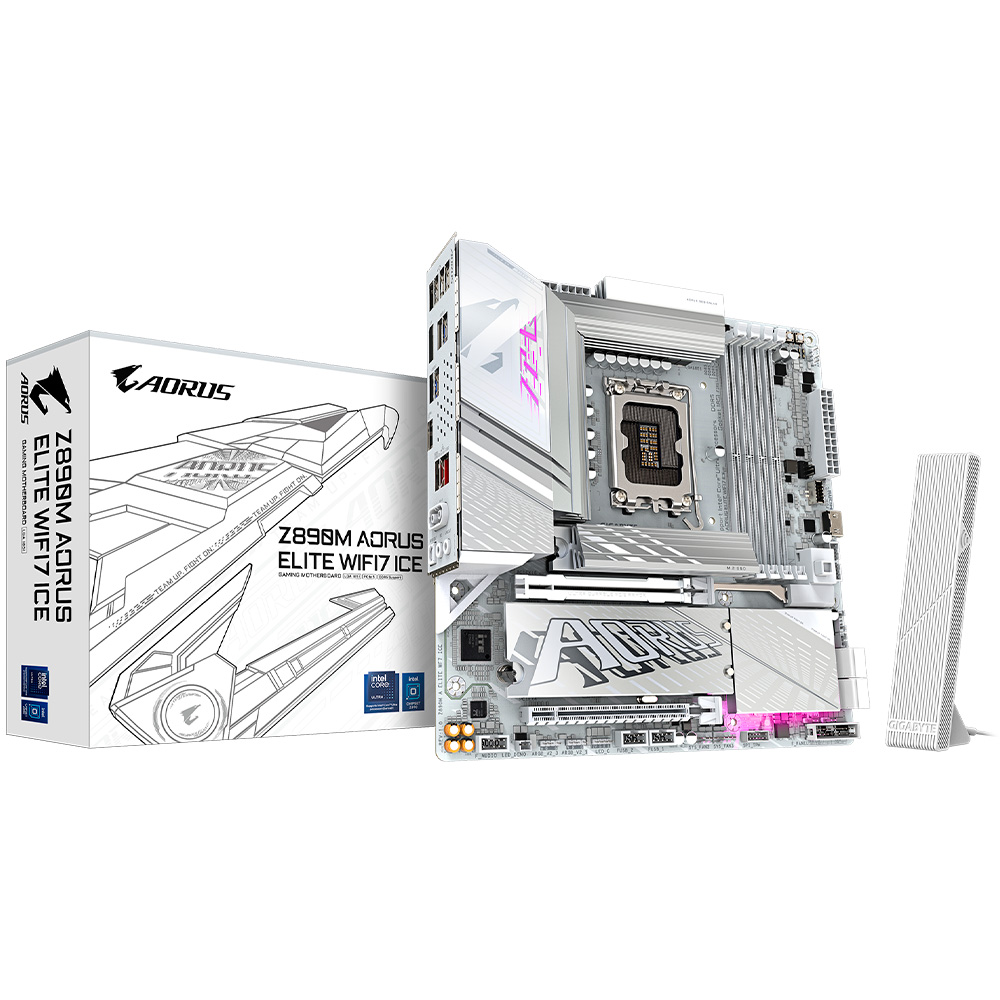 MOTHER GIGABYTE Z890M AORUS ELITE WIFI7 DDR5 ICE
